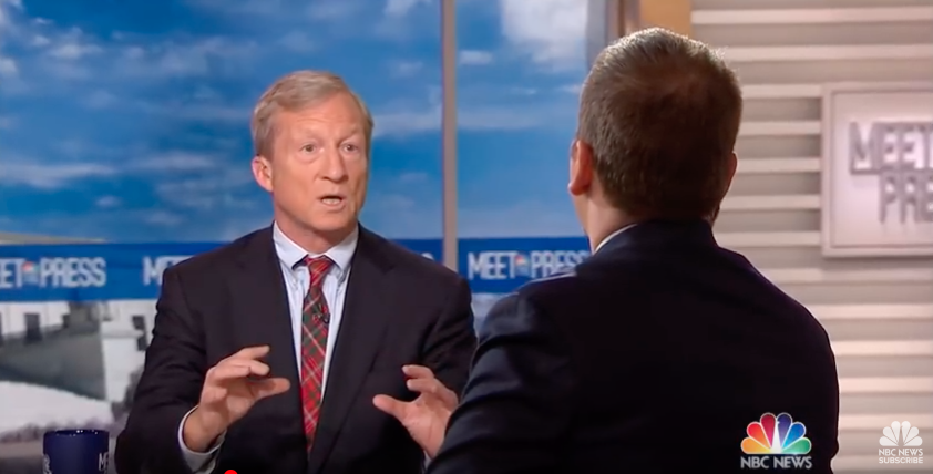 Tom Steyer Hit With A Question He Can’t Answer