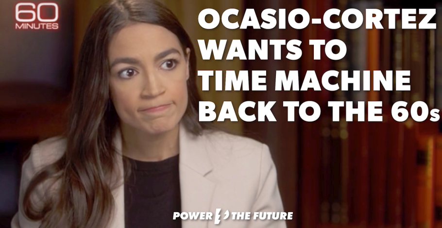 Ocasio-Cortez Wants To Time Machine Back To The 60s