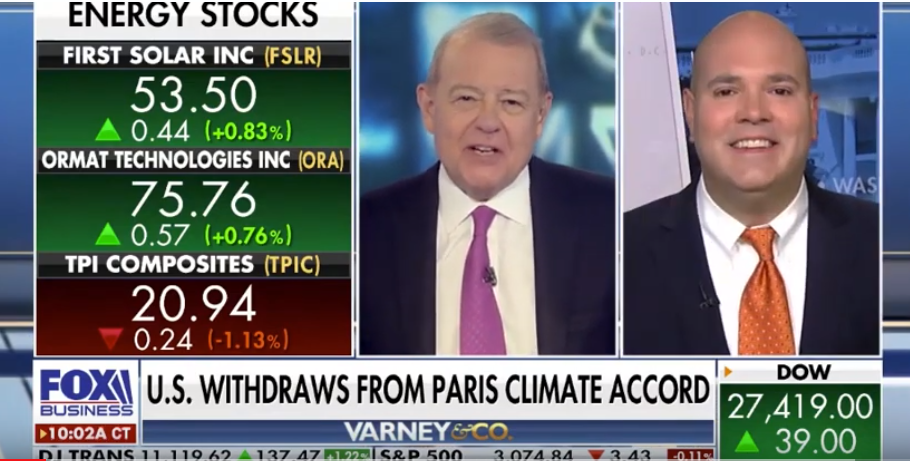 Daniel Turner discusses Paris Accord withdrawal on Varney and Co