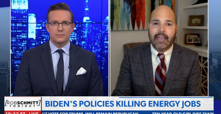 Daniel Turner Joins Newsmax to Talk about Biden’s Job-Killing Energy Policies
