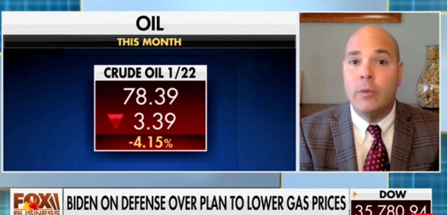 Daniel Turner Discusses the Future of Gas Prices on Fox Business