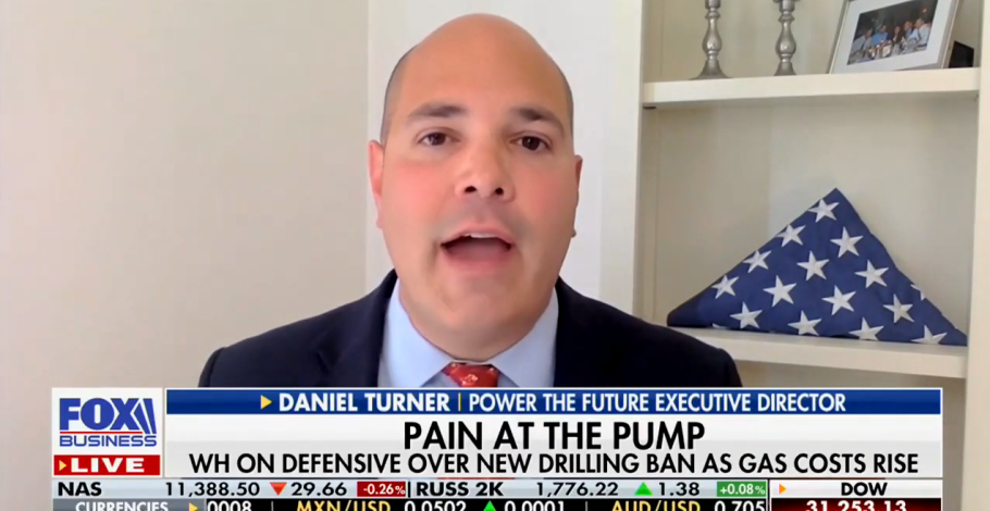 Daniel Turner Joins Fox Business Tonight to Discuss Gas Prices