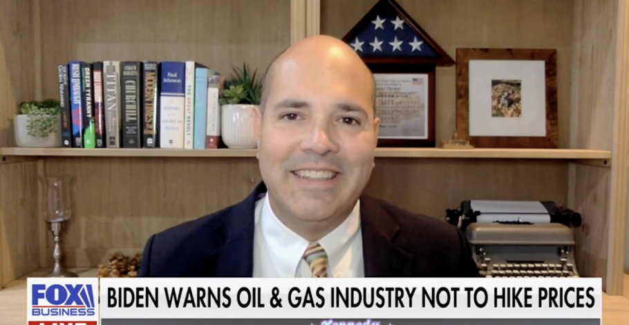 Daniel Turner Appears on FBN’s ‘Kennedy’ To Discuss Biden Warning Oil & Gas Industry Not To Hike Prices