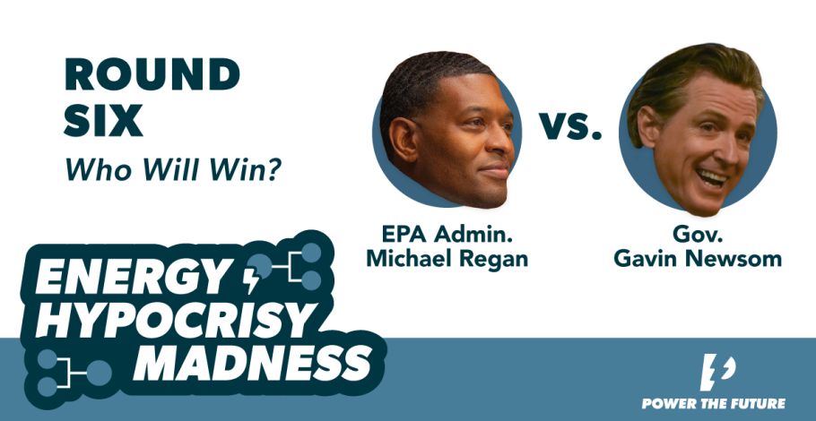 Energy Hypocrisy Madness: Director Michael Regan vs. Gov. Gavin Newsom