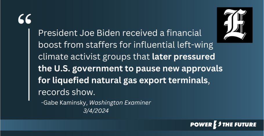 Biden’s Energy Hypocrisy: Putting Power and Profit Over the People